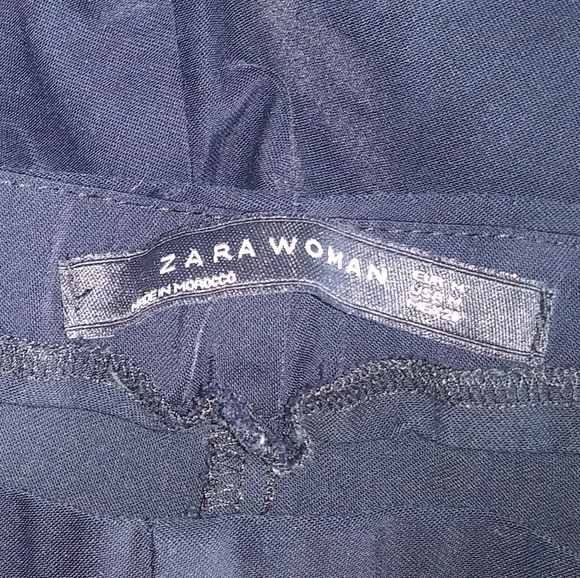 Zara Black Women's Pants Skinny Size M - Picture 3 of 10